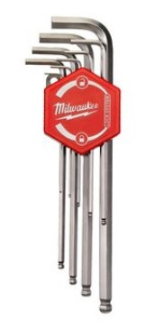 Набор шестигранных ключей MILWAUKEE, (9шт), (1 - 10мм) Одесса - изображение 1