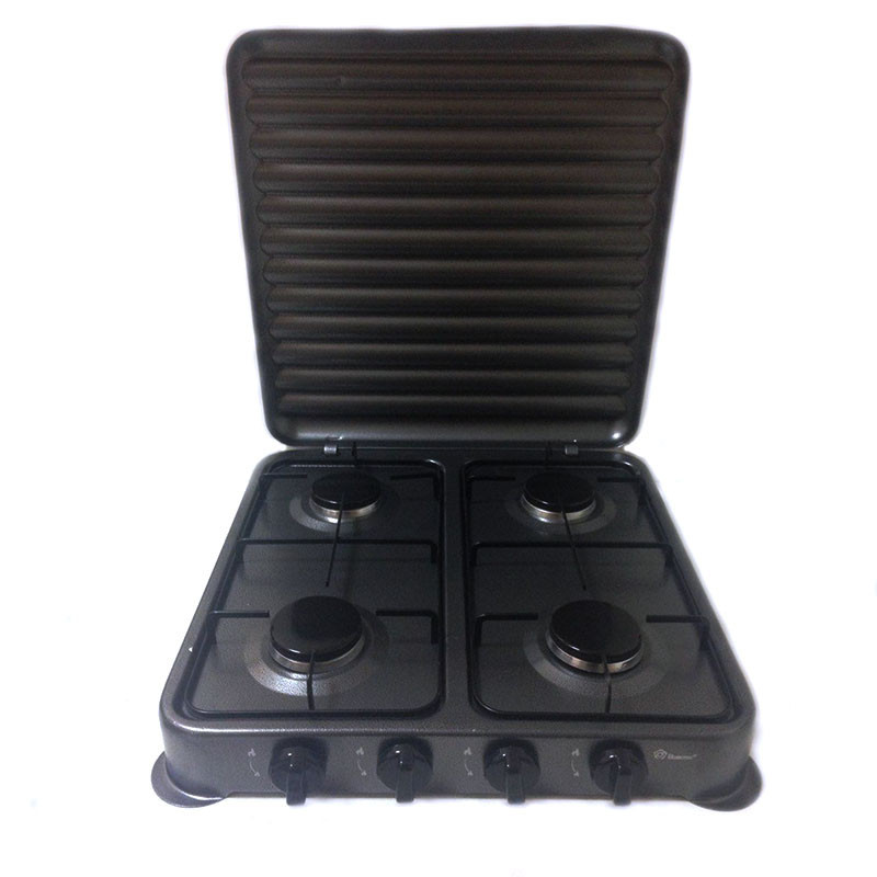 Настільна газова плита Domotec MS 6604 з чотирма конфорками. Вінниця - фото 1