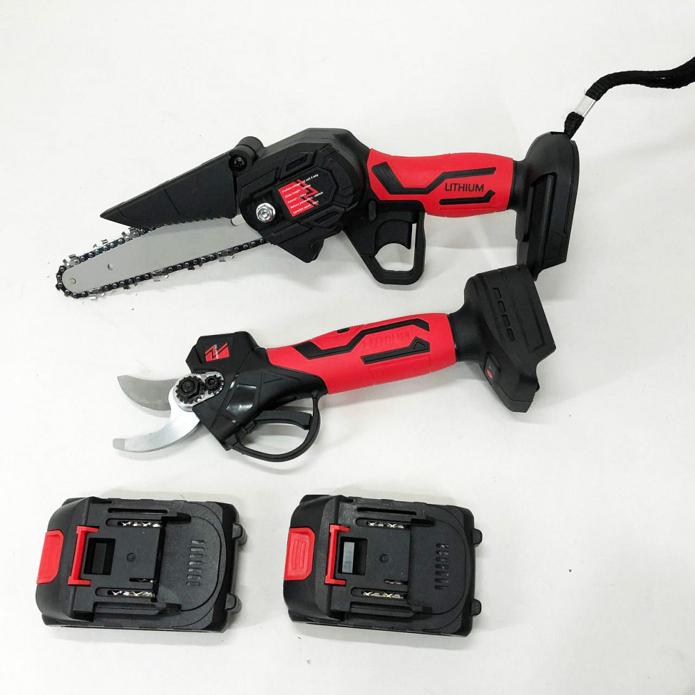 Пила обрезная аккумуляторная, Аккумуляторная мини пила, Цепная мини-пила для обрезки деревьев NR-53 Киев - изображение 10