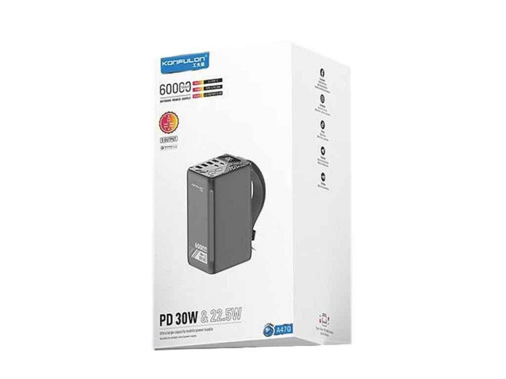 Power Bank 60000mAh A47Q ТМ Konfulon Київ - фото 1