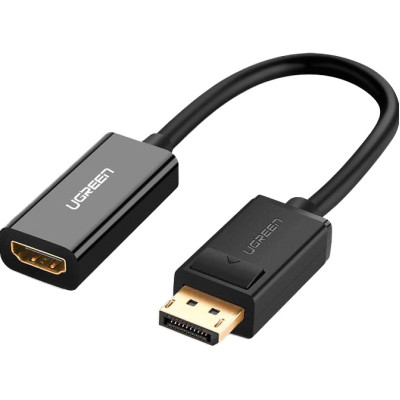 Переходник Display Port M to HDMI F 1080P black Ugreen (40362) Винница - изображение 1