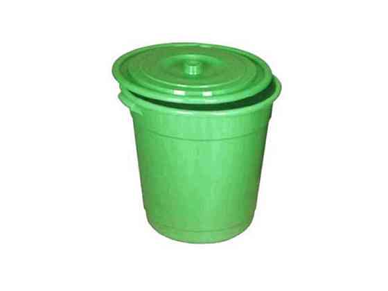 Ведро пл. 50л с крышкой салатовое ТМ КОНСЕНСУС Киев