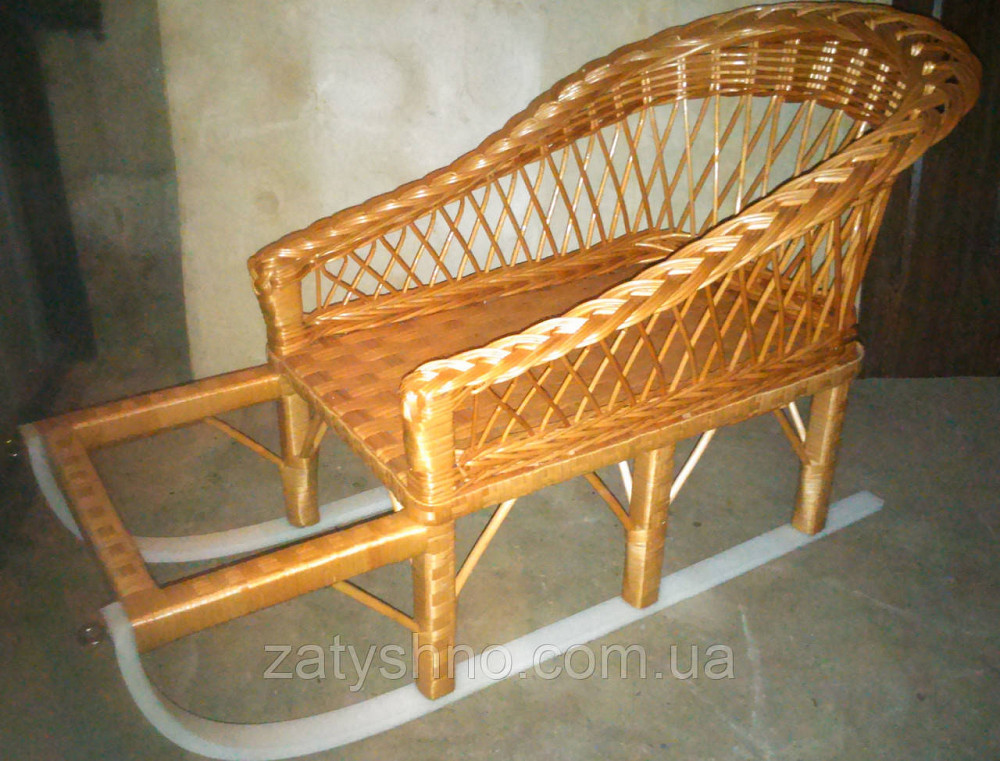 Санки детские из лозы Киев - изображение 1