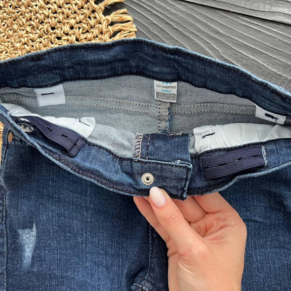 Дитячі Джинсові Шорти LC Waikiki Сині, 4-5 років 104-110см пакунок малюка Киев - изображение 4