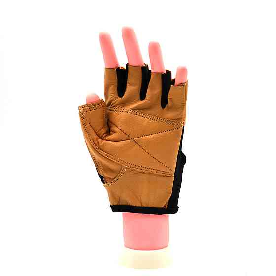 Перчатки для фітнесу MadMax MFG-444 Fitness Brown M Кам'янське