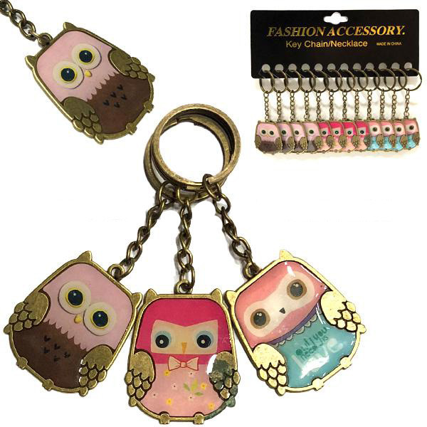 Брелок для ключей 12 шт Сова Киев - изображение 1