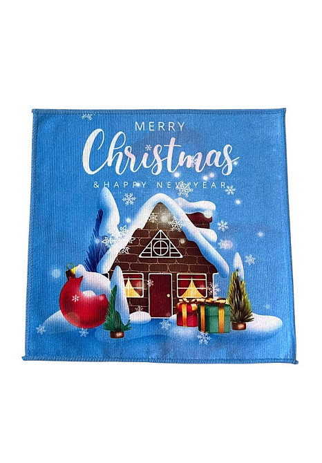 🎁 Новорічні рушнички 30×30 см “Merry Christmas” 🎅 — святковий настрій у кожній деталі! Київ - фото 2