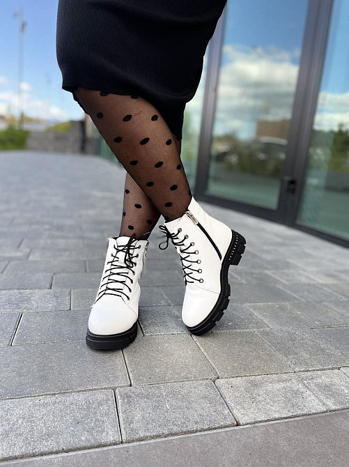 MILLI GOLD Черевики жіночі MILLI GOLD 733-Isabel білі (зима, шкіра натуральна) (2845) 36-39 39 Коломыя - изображение 7