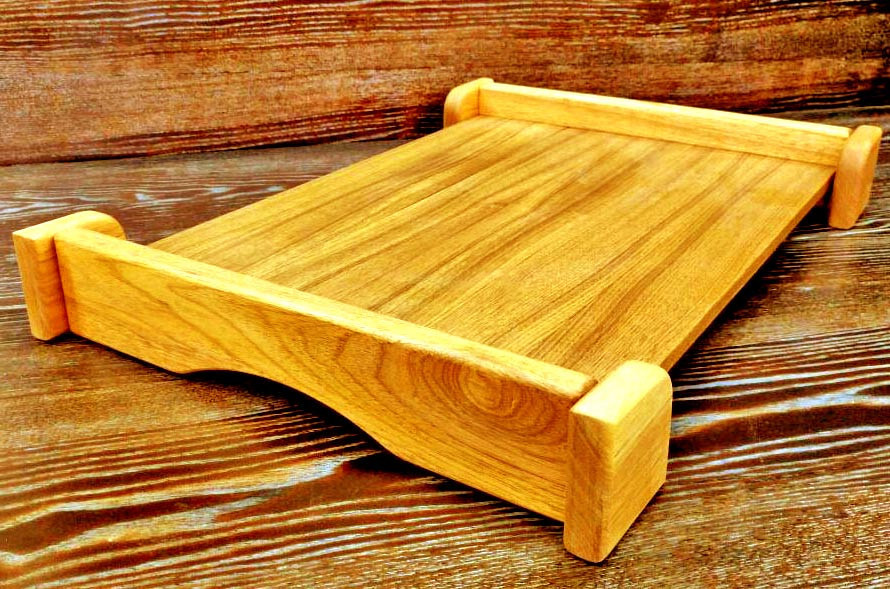 Поднос деревянный 