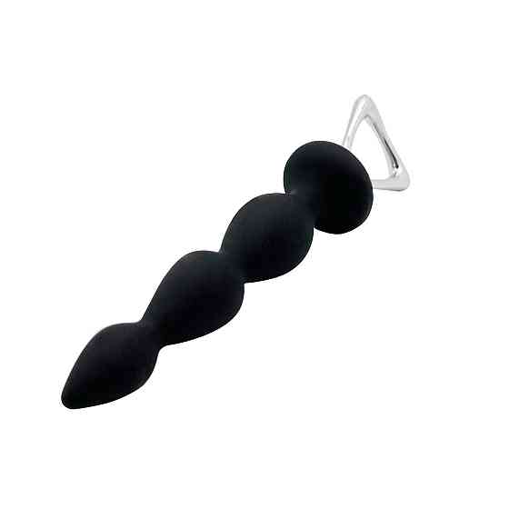 Анальный стимулятор-елочка Adrien Lastic Arrow с металлическим держателем, черный Sex Aura Киев