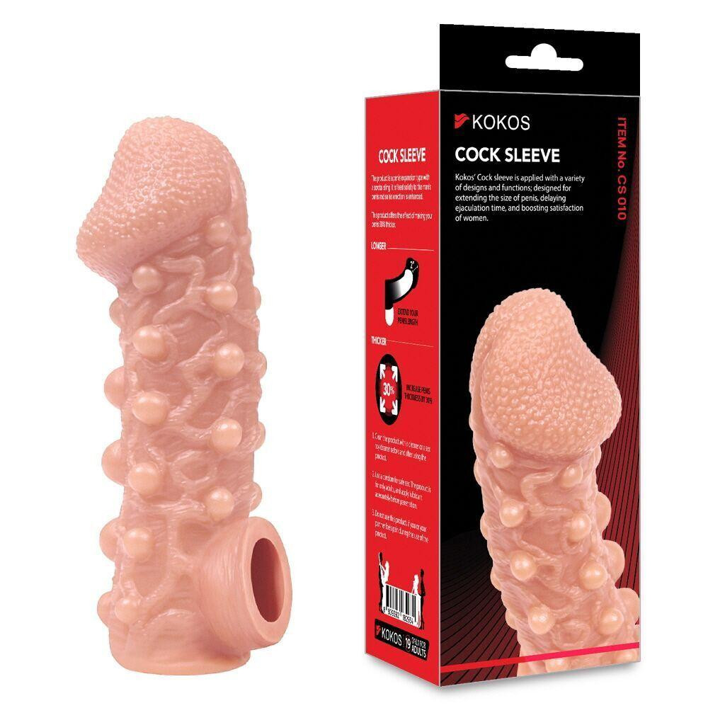 Насадка на член Kokos Cock Sleeve CS 010 S (м'яте паковання!!!) Sex Aura Київ - фото 4