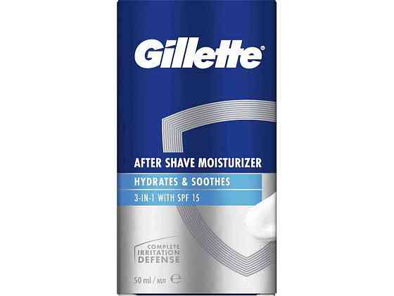 Бальзам після гоління 50мл 3в1 Hydrates Soothes SPF15 ТМ GILLETTE Київ