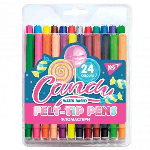 Фломастери 24 кол. "Yes" Sweet Cream, 650507, шт Київ