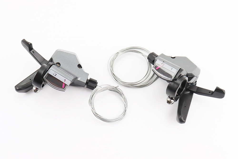 Перемикачі (манетка) 3x8 швидкості, чорні SL-KD-30 Київ - фото 1