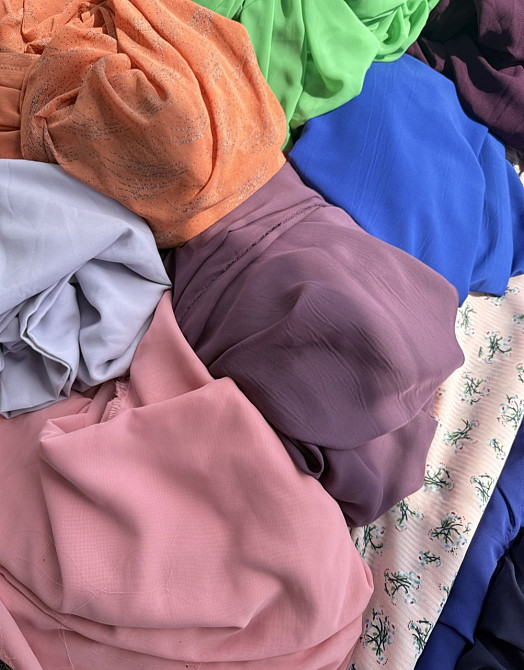 Тканина/опт/шифон однотонний — від 5 м. Київ - фото 7