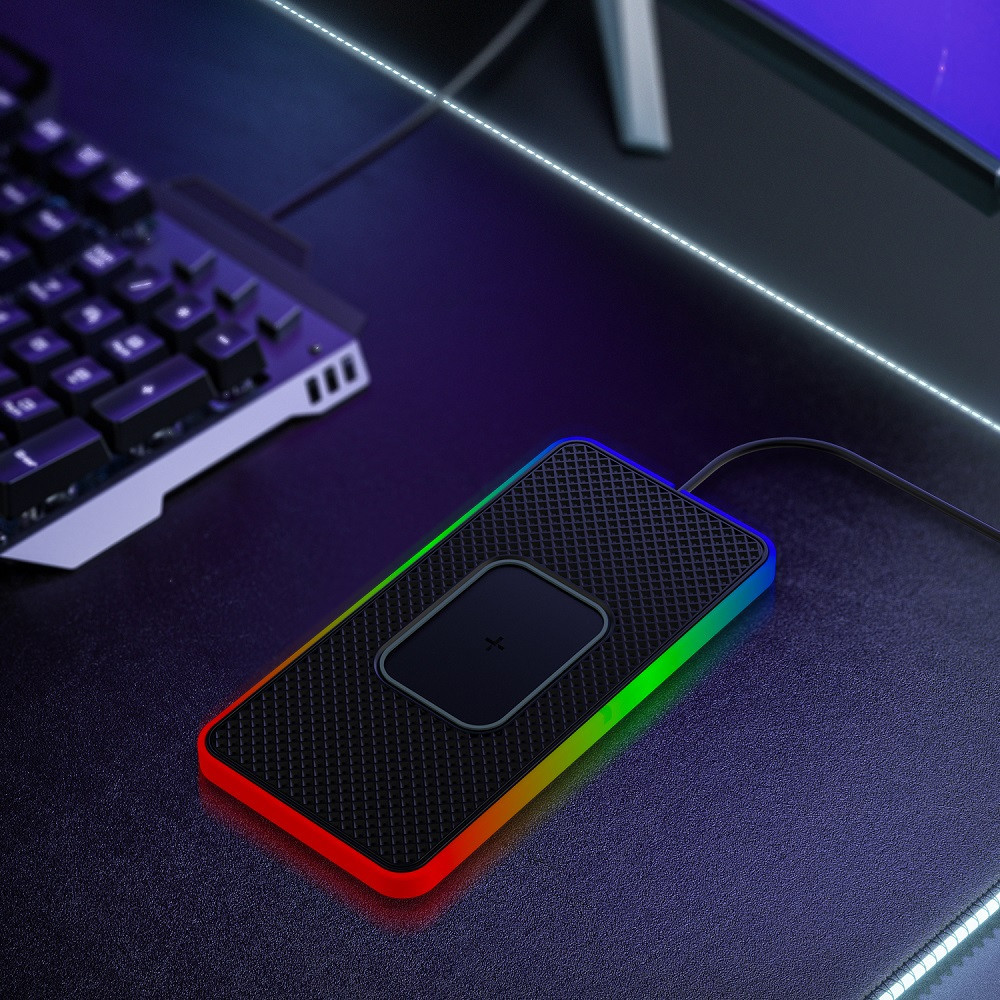 Беспроводное зарядное устройство NN C-15 Pro черное Киев - изображение 1