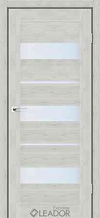 Коллекция LEADOR Express. Двери MODENA  Полотно, эко-шпон Клен айс Киев