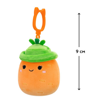 Брелок Squishmallows на клипсе - Морковка Каролина 9 см (SQCP00462) Винница - изображение 2