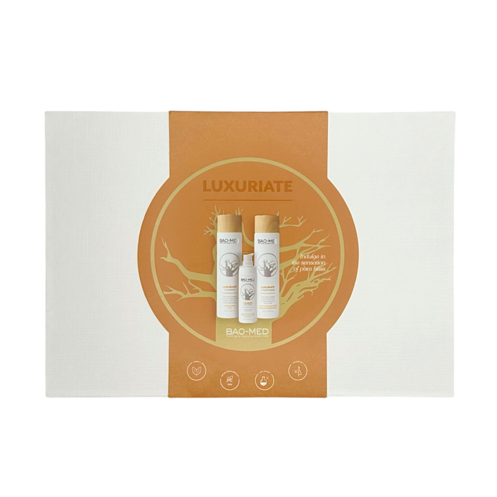 Подарунковий набір (шампунь, кондиціонер, сироватка) Bao-Med Luxuriate Дніпро - фото 2