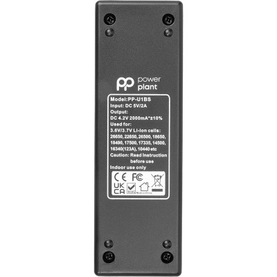 Зарядное устройство для аккумуляторов PowerPlant PP-U1BS (Li-ion / input DC 5V/2A) (AA620197) Винница - изображение 3