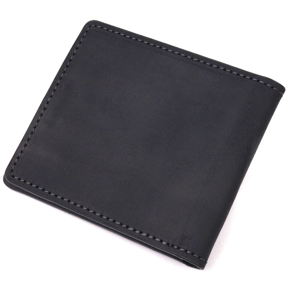 Обложка из винтажной кожи для удостоверения участника боевых действий Сердце GRANDE PELLE 16757 Черная Киев - изображение 8