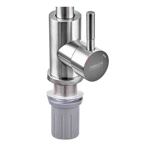 Смеситель для умывальника Armata SUS-001-C из нержавеющей стали (CH6478) - прочный и стильный Харьков