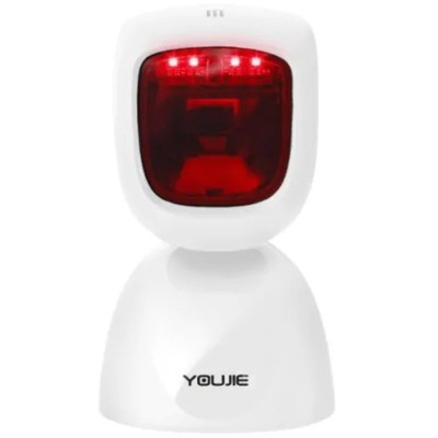 Сканер штрих-коду Honeywell Youjie HF600, 2D, USB, white (YJ HF600-0-2USB) Вінниця - фото 1