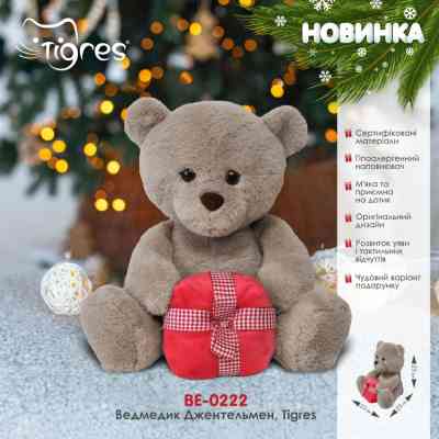 Мягкая игрушка Tigres Медвежонок Джентельмен (ВЕ-0222) Винница