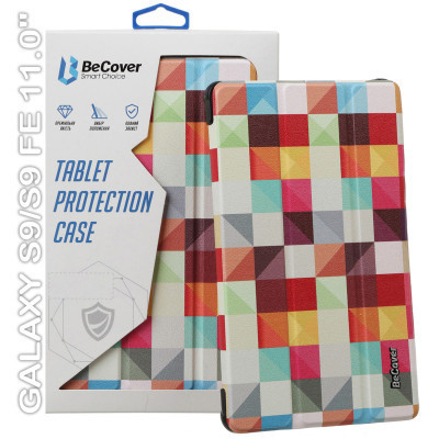 Чохол до планшета BeCover Smart Case Samsung Tab S9 (SM-X710/SM-X716)/S9 FE (SM-X510/SM-X516B) 11.0" Square (710421) Вінниця - фото 1