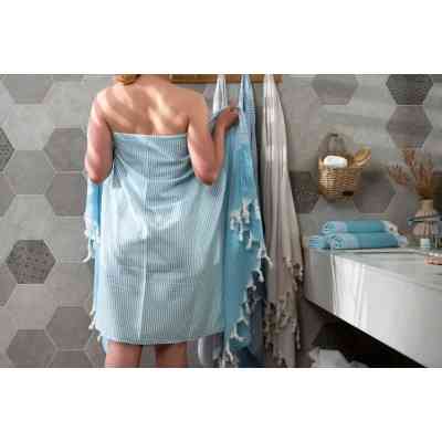 Рушник Ardesto SPA 90х180см 100% бавовна, аква (ART2690AQ) Вінниця