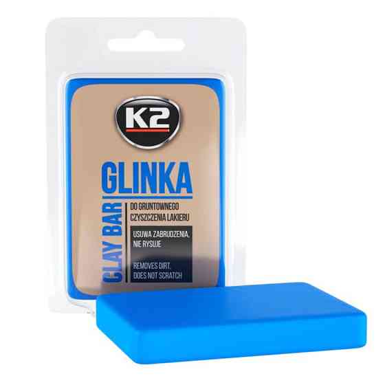 Глина для очистки кузова К2 Clay Bar 60г Львов