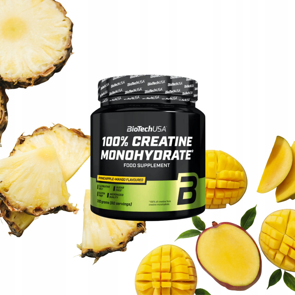 100% Creatine Mono 300g (Pineapple-mango) Луцьк - фото 2