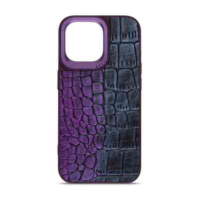 Чохол до мобільного телефона Harder Glamorous Croco Apple iPhone 14 Pro Max Dark Purple (ARM76775) Вінниця