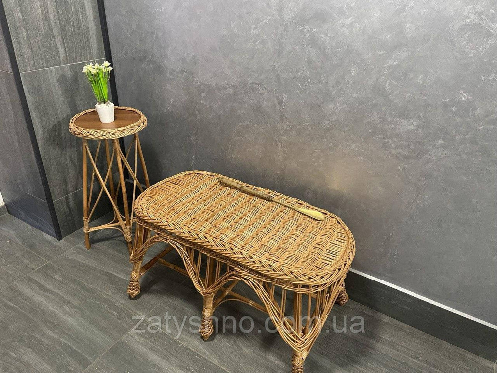 Лавка плетеная в коридор Киев - изображение 7