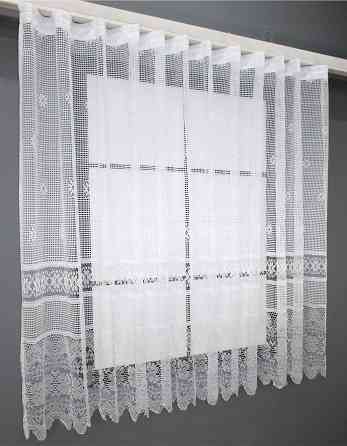 Тюль сітка висотою 1,5м "Juli", колір білий 1378т Київ