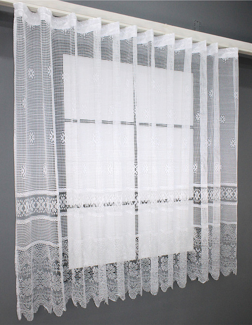 Тюль сітка висотою 1,5м "Juli", колір білий 1378т Київ - фото 2