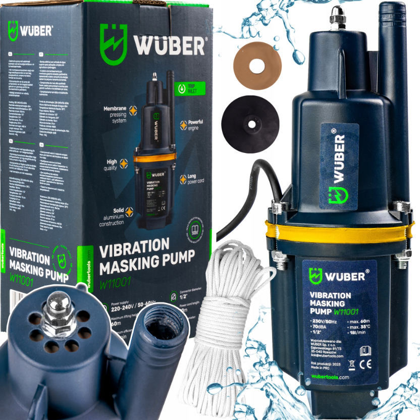 Дренажный насос для чистой воды Wuber 460Вт 1080л/ч (Польша) Киев - изображение 1