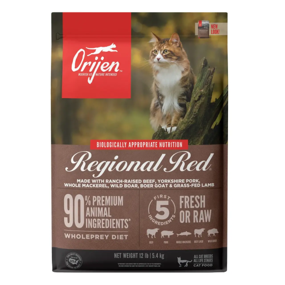 Orijen Regional Red (Оріджен Регіонал Ред) сухий корм для котят і кішок усіх порід 5.4 кг. Запоріжжя