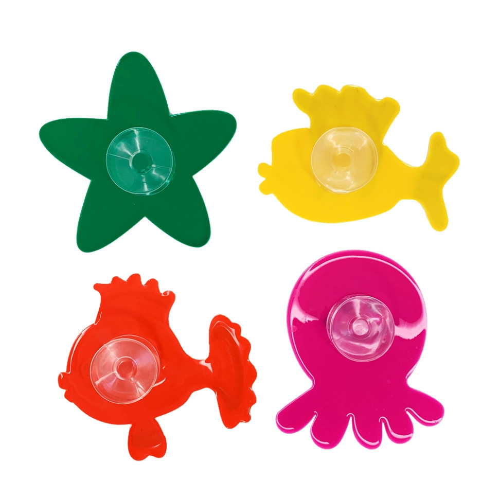 Набор мини-ковриков для ванной Морские животные MGZ-0910 с присоской Винница - изображение 2