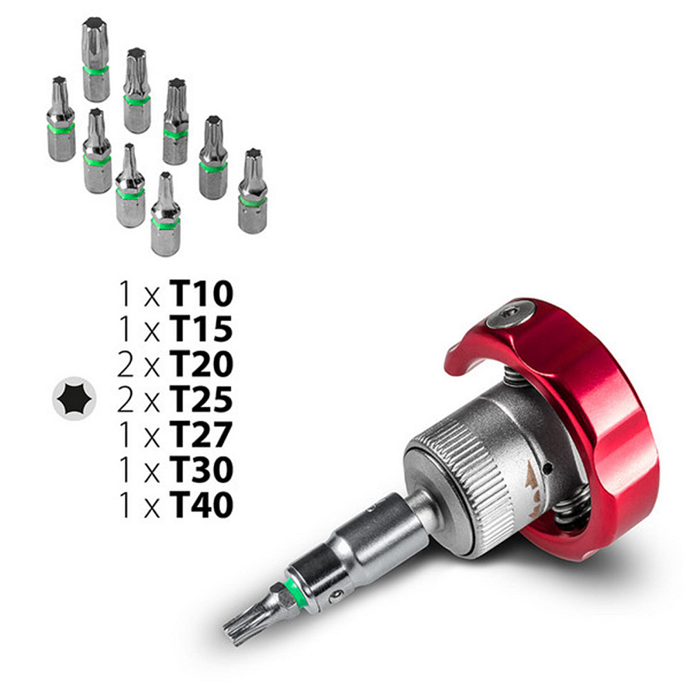 Отвертка с набором бит Trotec 40 pieces Bit and Socket Wrench Set (6200001005) Винница - изображение 13