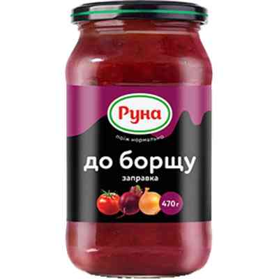 Соус Руна Заправка до борщу 470 г (4820015943323) Вінниця