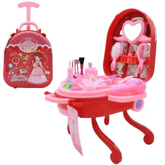 Детский игровой набор в чемоданчике 2в1, Fashion Girl / Набор салон красоты для девочек Коломыя - изображение 2