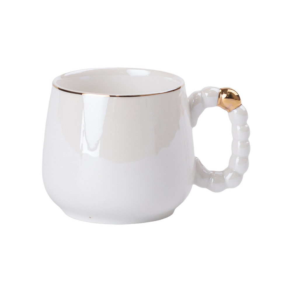 Yiwu Чайний набір на 6 персон із заварювальним чайником та порцелянаовою підставкою Білий HP-15 Коломия - фото 3