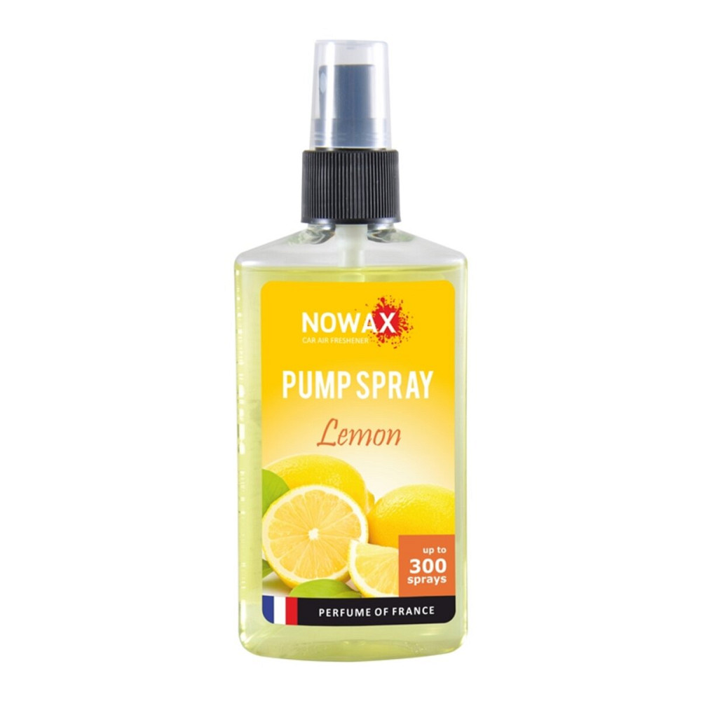 Ароматизатор Nowax Pump Spray Lemon, 75ml з розпилювачем Київ - фото 1