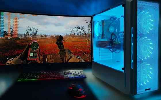 Ігровий ПК Ryzen 6 ядер 4.3Hz. RX Vega 64 8Gb. RTX3050, 32Gb. DDR4 + SSD. Київ