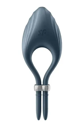 Ерекційне віброкільце-ласо Satisfyer Duelist Dark Blue, 10 режимів, потужний мотор Львів