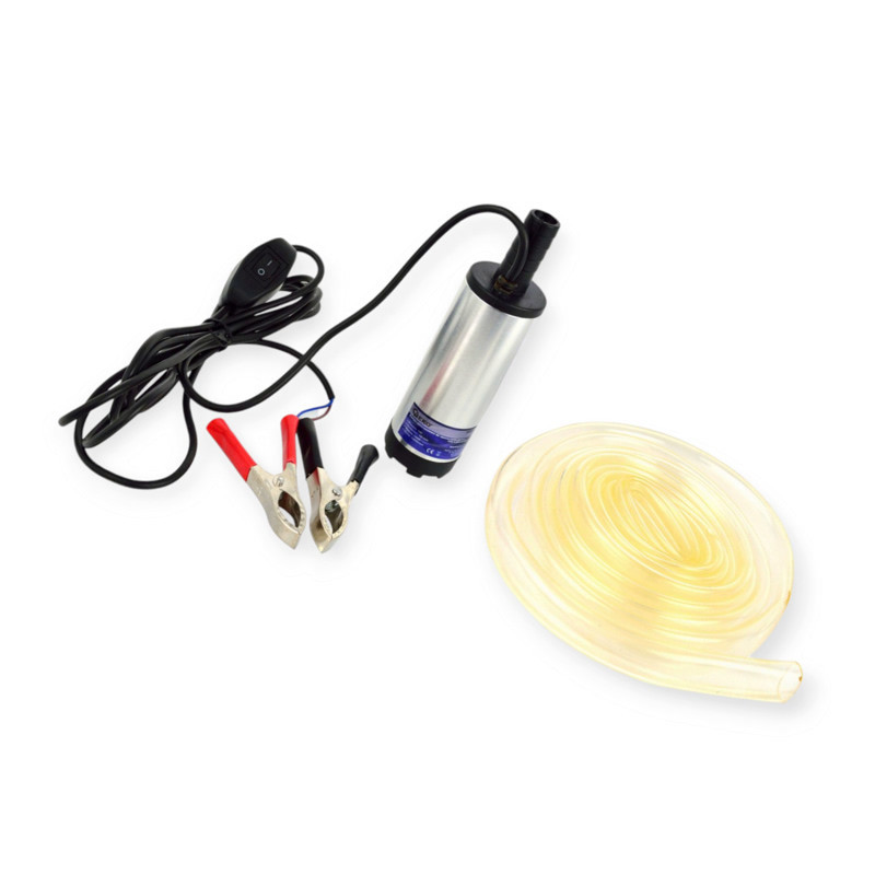 Насос для перекачки топлива погружной 12в/12л/d38/штуцер 16мм geko + шланг 3м Мукачево - изображение 1