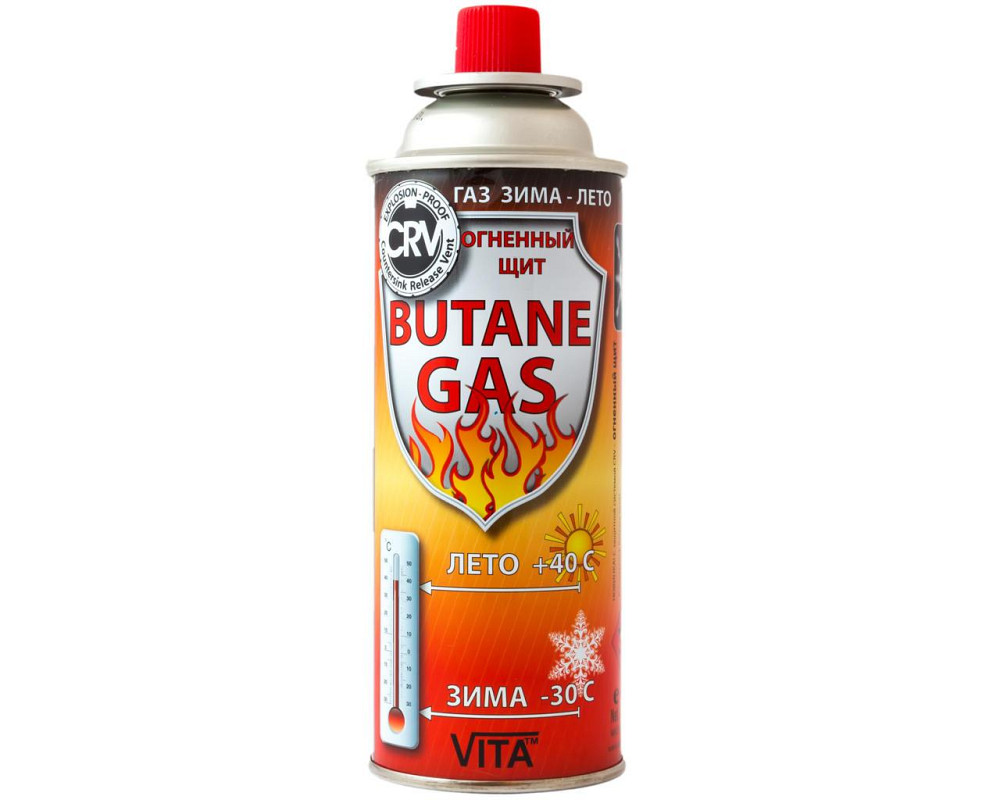 Газ скраплений для портативних газових приладів MAX CRV Butane, 220g Полтава - фото 1
