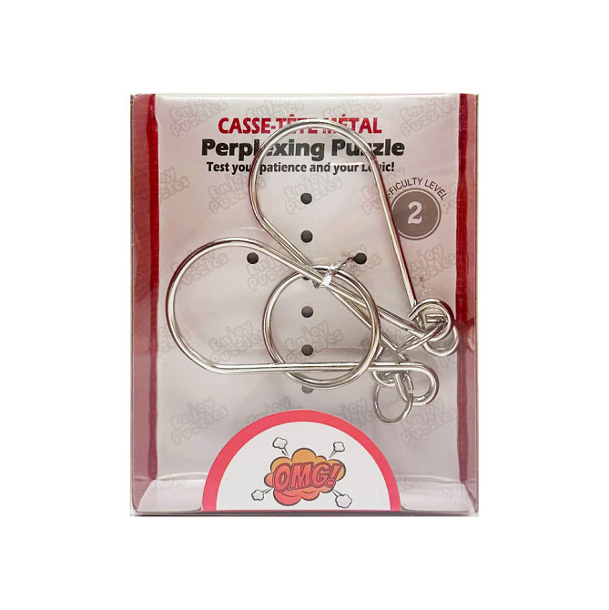 Металева головоломка "Perplexing puzzle" 5562D-15, 2 складність Вінниця - фото 1