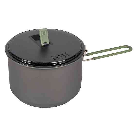 Кастрюля Bo-Camp Explorer Hard Anodized 1L Grey/Green (2200236) Вінниця